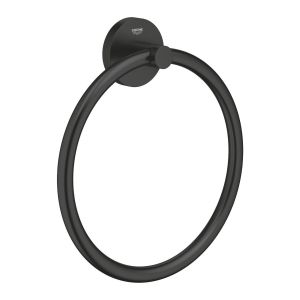 Grohe Essentials Кольцо для полотенца, цвет Матовый чёрный (1024612430)