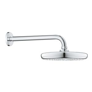 Верхний душ GROHE Tempesta 210 с душевым кронштейном 286 мм, расход 9,5 л/мин, хром (26412000 (DP) ), Поврежденная упаковка