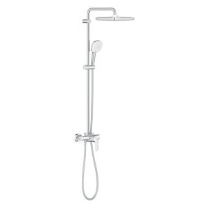 Душевая система GROHE Tempesta System 250 Cube с однорычажным смесителем настенного монтажа, хром (26692001)