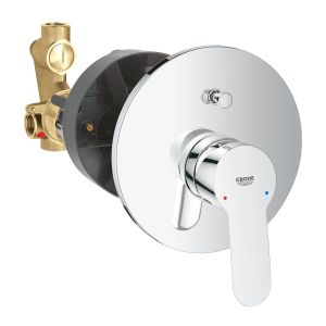 Смеситель для ванны GROHE BauEdge (внешняя и встраиваемая части), хром (29079000)