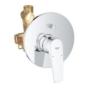 Смеситель для ванны GROHE BauFlow для скрытого монтажа, хром (29113000 (DP) ), Поврежденная упаковка