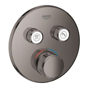 Внешняя панель термостата для душа GROHE Grohtherm SmartControl, темный графит, глянец (29119A00)