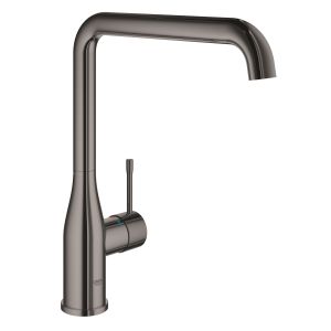 Смеситель для кухни GROHE Essence New, L-излив, тёмный графит глянец (30269A00)