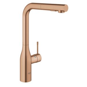 Смеситель для кухни GROHE Essence New, L-излив, тёплый закат матовый (30270DL0)