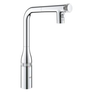 Смеситель для кухонной мойки GROHE Essence SmartControl с вытяжным изливом 2jet, хром (31892000)